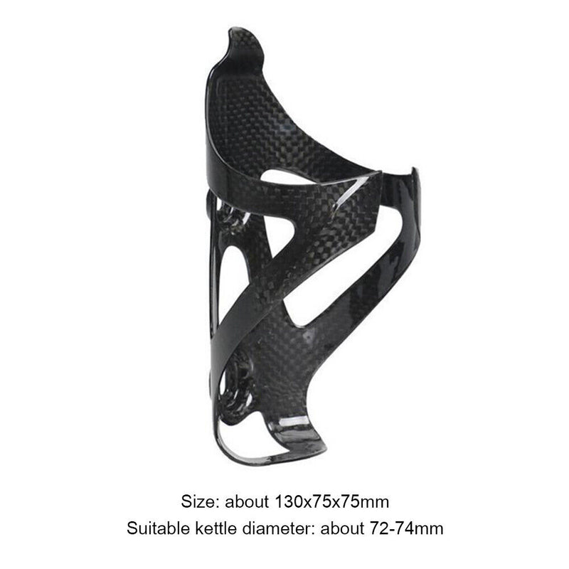Carbon Fiber Bicycle Water Bottle Cage MTB Road Bottle Holders (Glossy) Newly