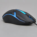 120cm USB 5500DPI 2 Buttons LED Wired Mice Ergonomic Accessories for Game Office