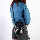 Fashion Clear Shoulder Bag Women Men Casual Travel Beach Crossbody Bags