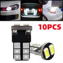 Bulbs 2SMD 5630 Car LED Reading Bulbs License Plate Light T10 W5W Dome Map
