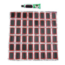 48pcs bicycle tires bicycle kit patches + 1pc repair adhesive tire rubber tube