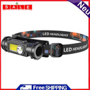Waterproof LED Headlamp COB Work Light Home Outdoor Cycling Running Head Torch