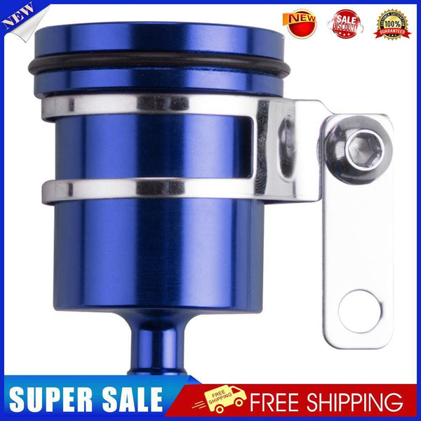 Universal Motorcycle Brake Fluid Reservoir Clutch Tank Oil Fluid Cup (Blue)