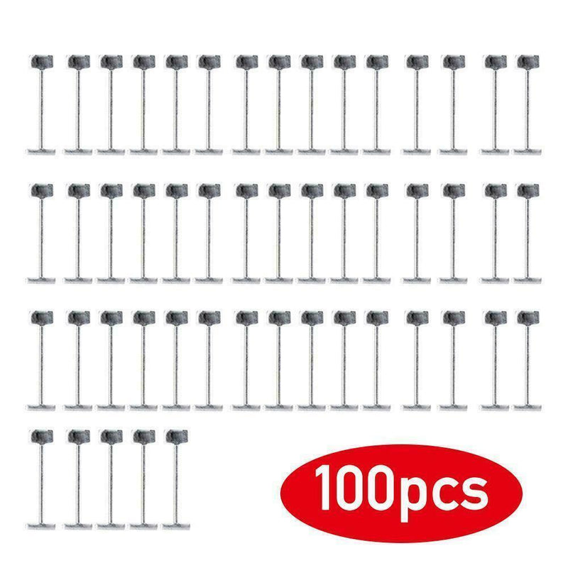 100 PCS Reusable Tile Leveling System Kit Floor Ceramic Adjustabl Alignment U1E9