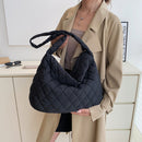 Fashion Women Shopper Bag Large Capacity Top-handle Bag Portable Armpit for Lady