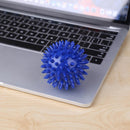 1pc Blue PVC Yoga Ball Muscle Relax Fascia Ball Foot Sole Arm Massage Ball