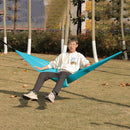 245x90cm outdoor doors camping parachute sleeping hammock garden swing hanging bed