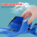 2.4G RC Glider Night Light & Anti-collision Silicone Head Design (Blue)