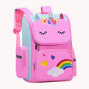 #A Cute Cartoon School Bag Casual Oxford Kids Bookbag Boy Girls for School Picni