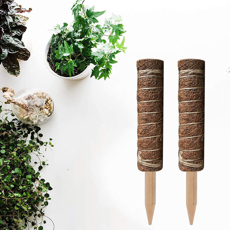 Garden Coir Coconut Sticks Vine Support Extension Plant Climbing Pole Stick