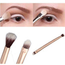 1x Double-Ended Makeup Brush Eye Powder Foundation Eyeshadow Brush CA Q5V9