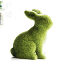 Handmade Artificial Turf Grass Bunny Easter Moss Rabbit (S Sitting Rabbit) Newly