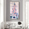 Rainbow Castle Oil Paint By Numbers Kit Canvas DIY Picture Hand Painted Wall Art