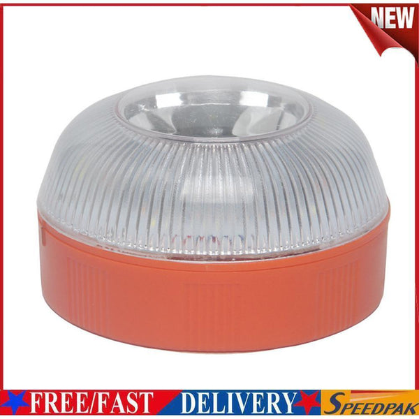V16 LED Strobe Car Beacon Light Rechargeable Bike Magnetic Induction Lamp #F
