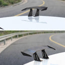 Black Auto Supply Mini Spoiler Rear Trunk Wing Carbon Fiber Car Tail Decoration