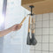 Rotated Kitchen Hooks Adhesive Wall Door Clothes Bag Hanger Racks (Black) Newly