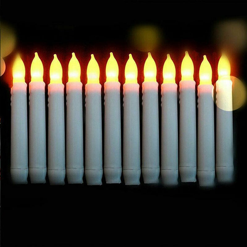 Wedding Battery Operated Home Flameless LED Lights Candle Lamp Candle Light