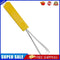 2 in 1 Mechanical Keyboard Key Cap Puller Keycap Shaft Remover Kit (Yellow)