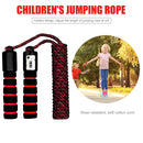 Children Skipping Rope with Counter Jumping Ropes Sports Equipment (Black) Newly