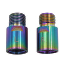 #A Mountain Bike Pedal Extension Bolts Spacers Axle Crank for MTB Pedal Accessor