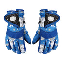 Anti-Skid Warm Ski Gloves Windproof Outdoor Cycling Skating Gloves for Boy Girl