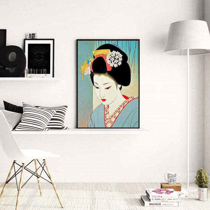 DIY Painted On Canvas Artwork Various Female Modern Oil Painting By Numbers