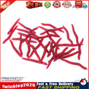 100pcs/lot Soft Plastic Fishing Lure Bait Bionic Red Worm 4cm for Fishing  Newly
