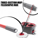 Durable O-Cedar EasyWring Microfiber Spin Mop Bucket Floor Clea ning System~