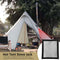 Outdoor Camping Tent Fireproof Cloth Woodstove Chimney Vent Fire Resistant