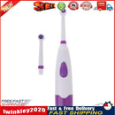 Automatic Ultrasonic Electric Toothbrush Waterproof Tooth Brush (Purple) Newly