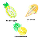 Small Cartoon Cute Animal Children's Clip Colorful Children's Candy Bb Clip