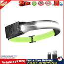 COB LED Headlamp Sensor Headlight with Built-in Battery Rechargeable (1pc) Newly