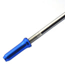 50pcs Bike Cable End Caps Aluminum Alloy Brake Shifter Cable Tips (Blue)