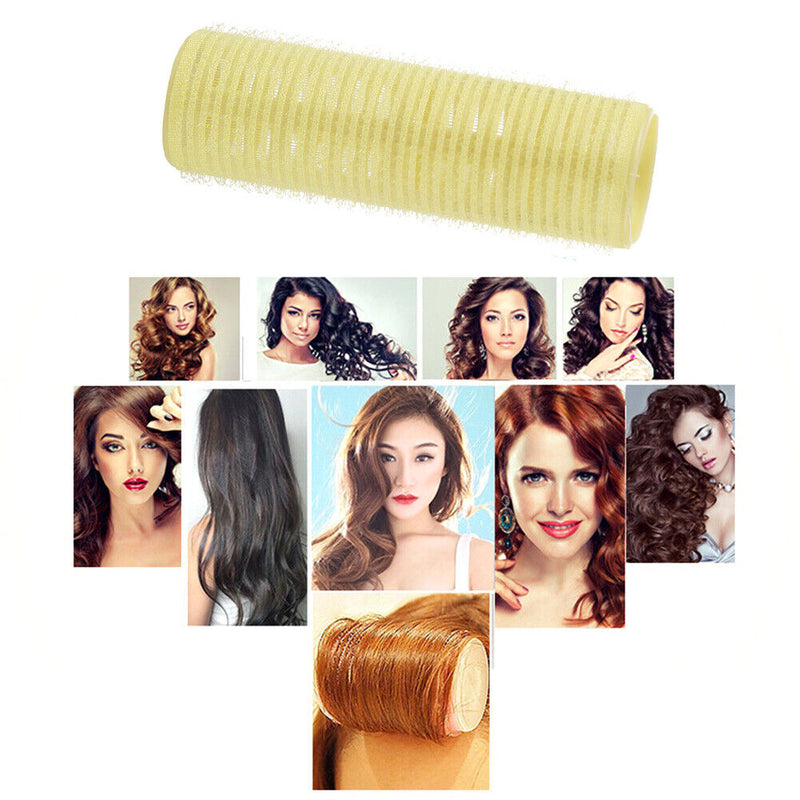 Heatless Self-Adhesive Curling Rod Salon Home DIY Hair Styling Tools Accessories