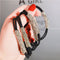 Elastic Rubber Bands Ponytail Hair Rhinestone Hair Ties Hair Accessories