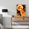 Wolf Frameless Picture Oil Paint By Numbers Hand Painted Picture for Bedroom