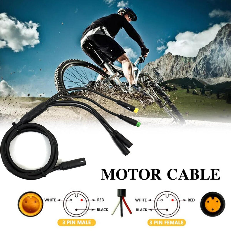 1T4 EB-Bus Cable Harness for Bafang BBS01 BBS02 Mid Motor Connecto!