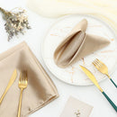 Soft Wedding Table Cloth Dinner Decor Square Table Napkins Faux Satin Cloth