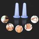 4pcs Vacuum Cupping Can Massage Cupping Apparatus Set Health Care (Blue) Newly