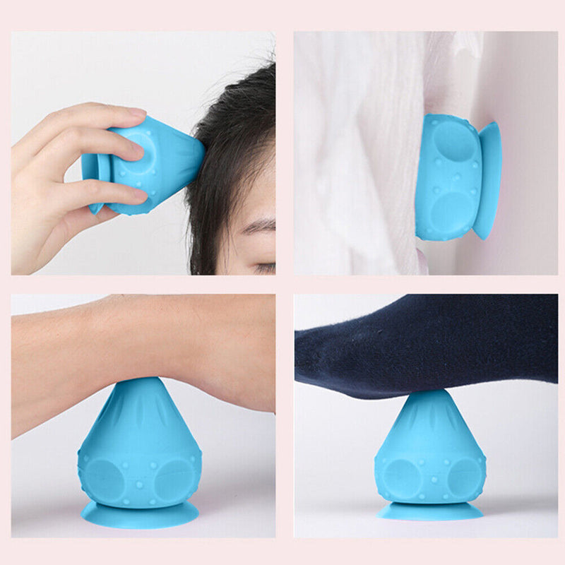 Silicon Massage Cone Solid Adsorption Ball Psoas Muscle Release Portable Supply