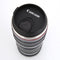 400mL Camera Lens Shaped Insulated Cups Stainless Steel Coffee Tea Mug with Lid