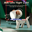 Funny Deer Lights Cute Folding Dog Night Lamps Home Room Decoration Portable DIY