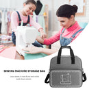 Mini Sewing Machine Handbags Crochet Woolen Yarn Storage Bags (Grey) Newly