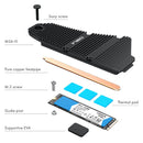 Game Console NVMe Solid State Drive Cooler Heat Drain Cooler