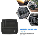For Jeep Wrangler JK 2011-2017 Center Console Armrest Storage Box Insert Tray