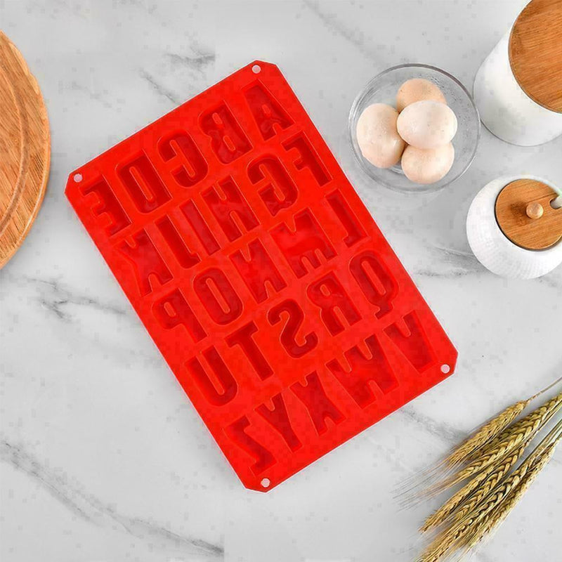 Silicone Letter Shape Mould Bakeware Pudding Cake Chocolate Maker Y0T0 Mold Y4H4