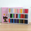 39pcs 200 Yard Mixed Colors Polyester Spool Sewing For Hand Z Th Set. A5O3