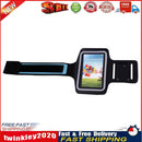 Sports Armband Case Holder Universal 4-6 inch Phone Bag for Gym (Black) Newly