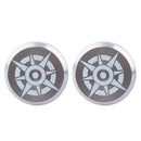 2pcs Aluminum Handlebar End Caps Plugs for MTB Road Folding Bike (Grey 1)