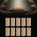 10pcs Finger Sleeves Support Brace Elastic Thumb Knuckle Protector (Camel) Newly